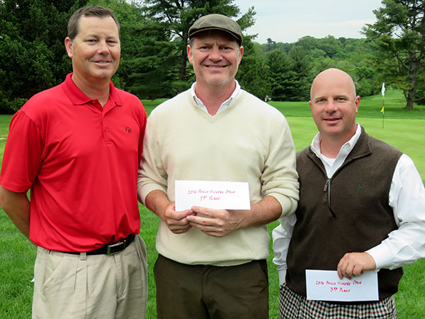 From left: Jeremy Moe (2nd), Cliff Martin (1st), and Jeff Smith (3rd).