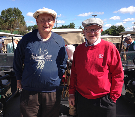 Ron Luster, left, and Bobby Jones Jr.