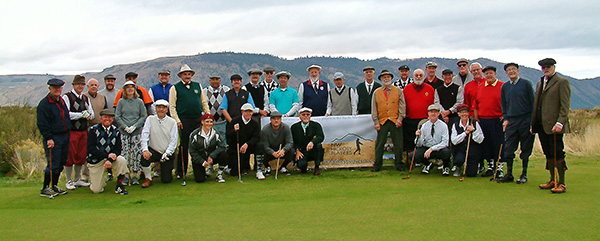 The field at the 2016 Gamble Sands Hickory Championship.